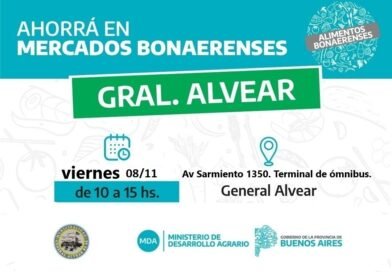 El viernes 8 Programa Provincial Mercados Bonaerenses