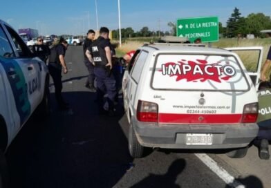 Robó un vehículo de Impacto Alarmas y fue interceptado en Roque Pérez