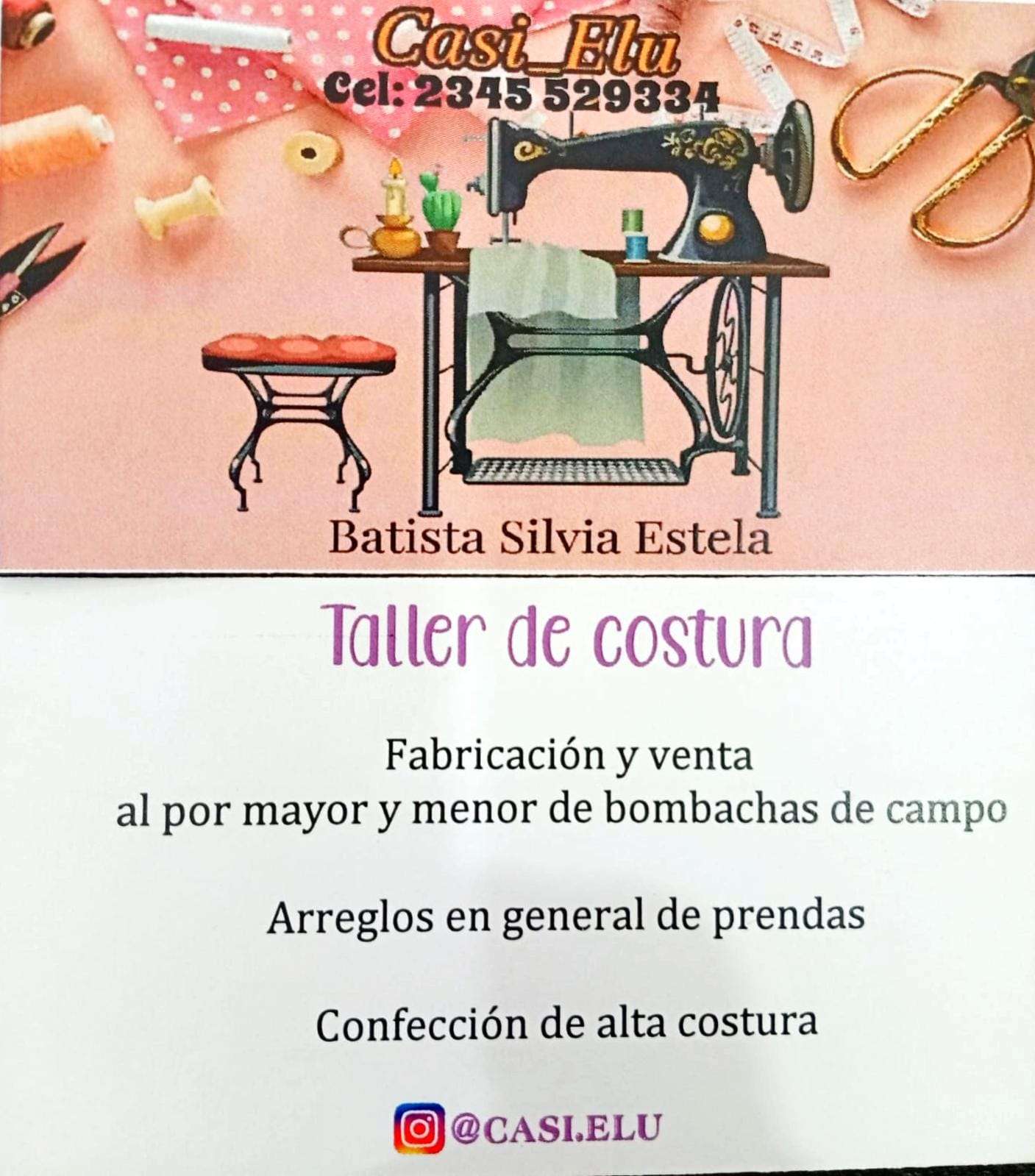 taller de costura